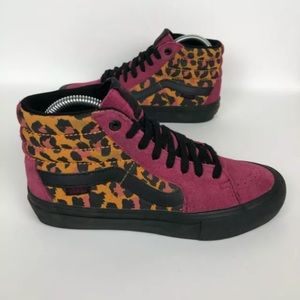 Vans Sk8-Hi Leopard Skate Shoe